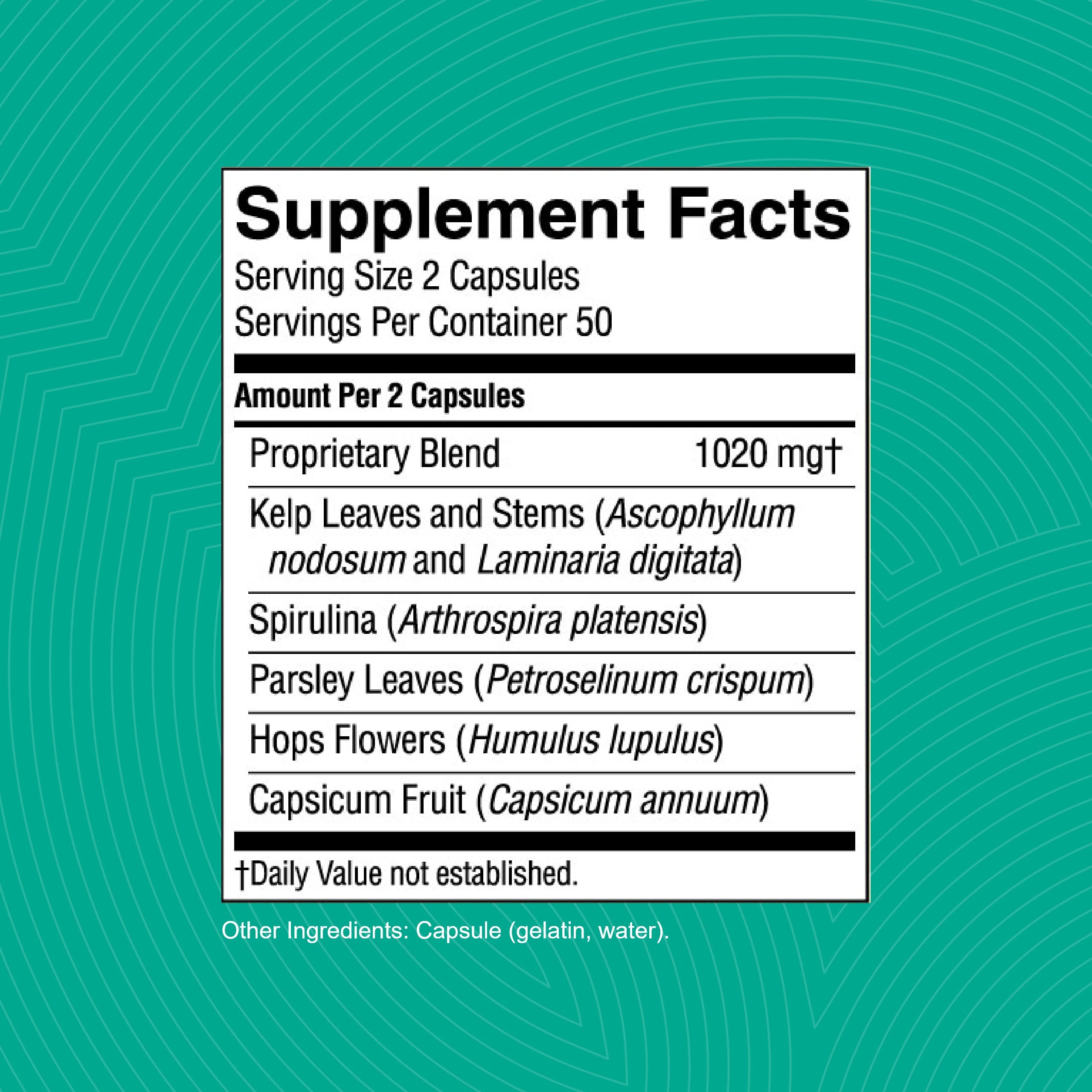 Nature's Sunshine TS II capsules ready for daily supplementation routine.