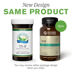 Capsicum fruit inside TS II capsules highlighting herbal transport support.