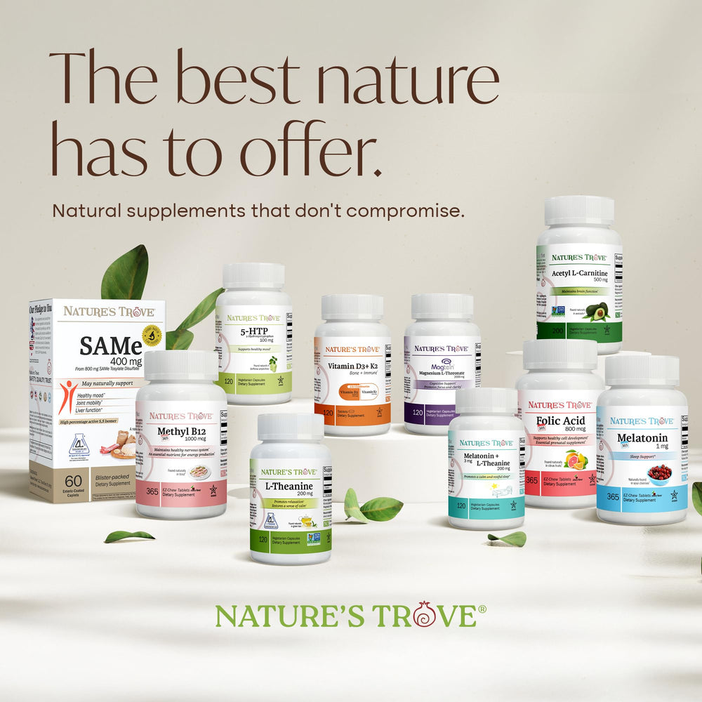 Nature's Trove SAM-e 400mg two-box set for steady supply