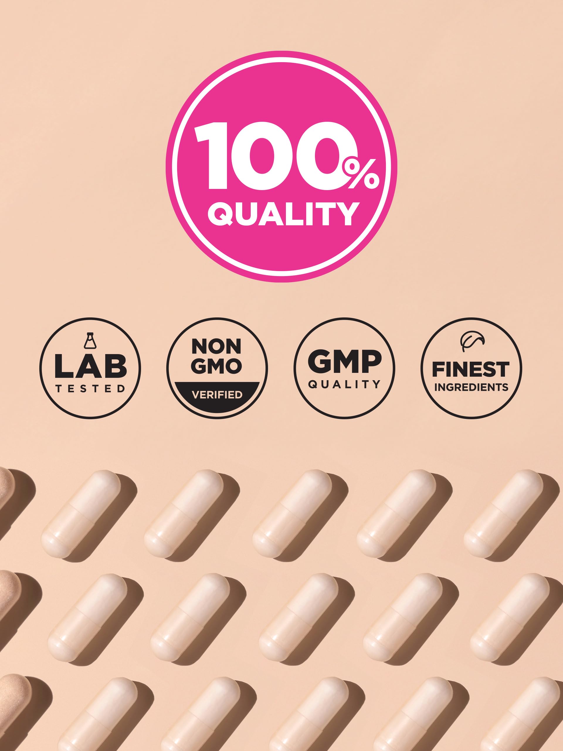 Nature's Truth Raw Flora ingredient panel closeup