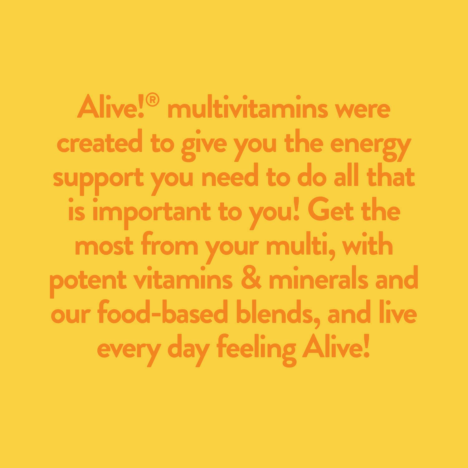 Nature's Way Alive Daily Energy gluten-free badge communicates allergen-free choice.