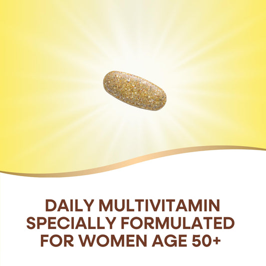 Nature's Way Alive! Women 50+ bottle on shelf for convenient daily routine