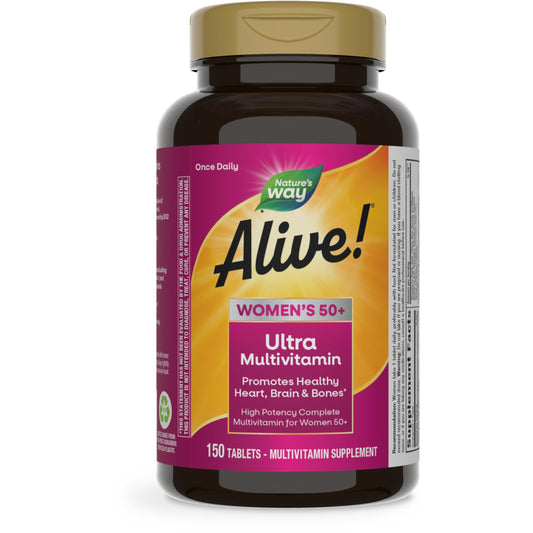 Nature's Way Alive! Women 50+ tablets in blister-pack for daily potency