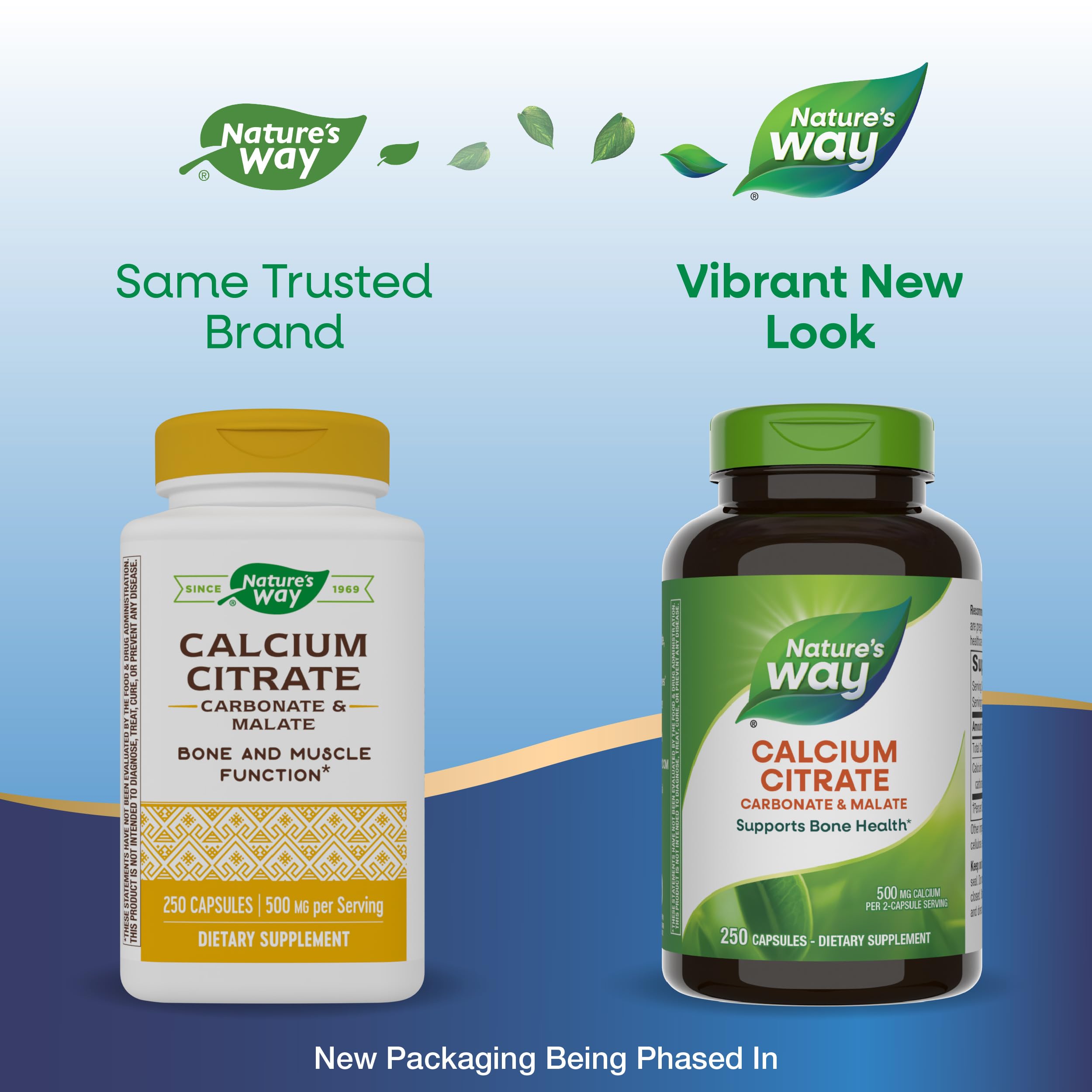 Nature's Way Calcium Citrate capsules for daily mineral support