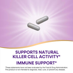 Nature's Way Cell Forté IP-6 & Inositol capsules inside bottle support daily immune intake.