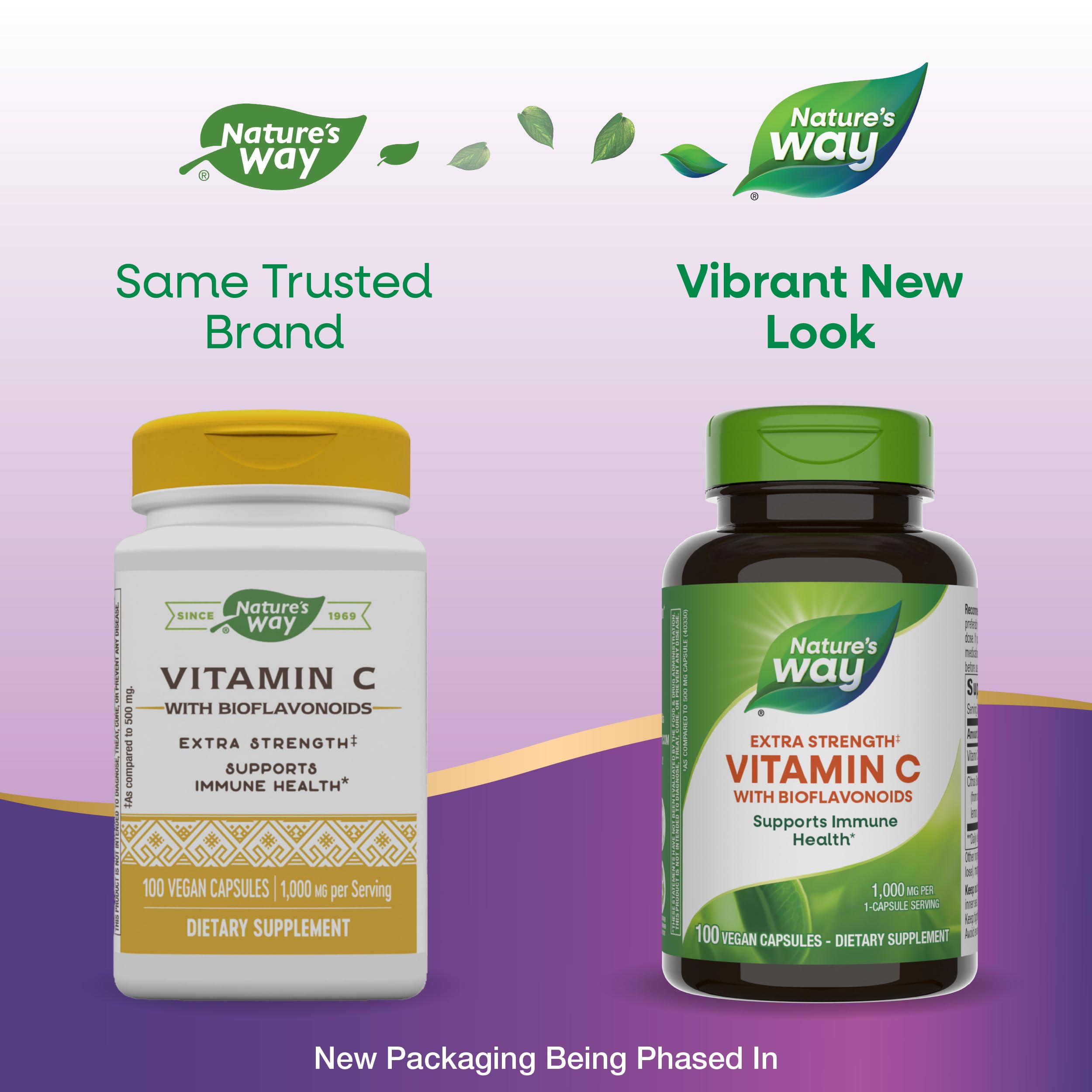 Nature's Way Citrus Bioflavonoids Complex label supports vitamin C delivery