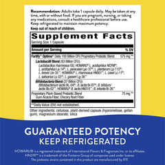Doctor-preferred strain note on Fortify Optima label