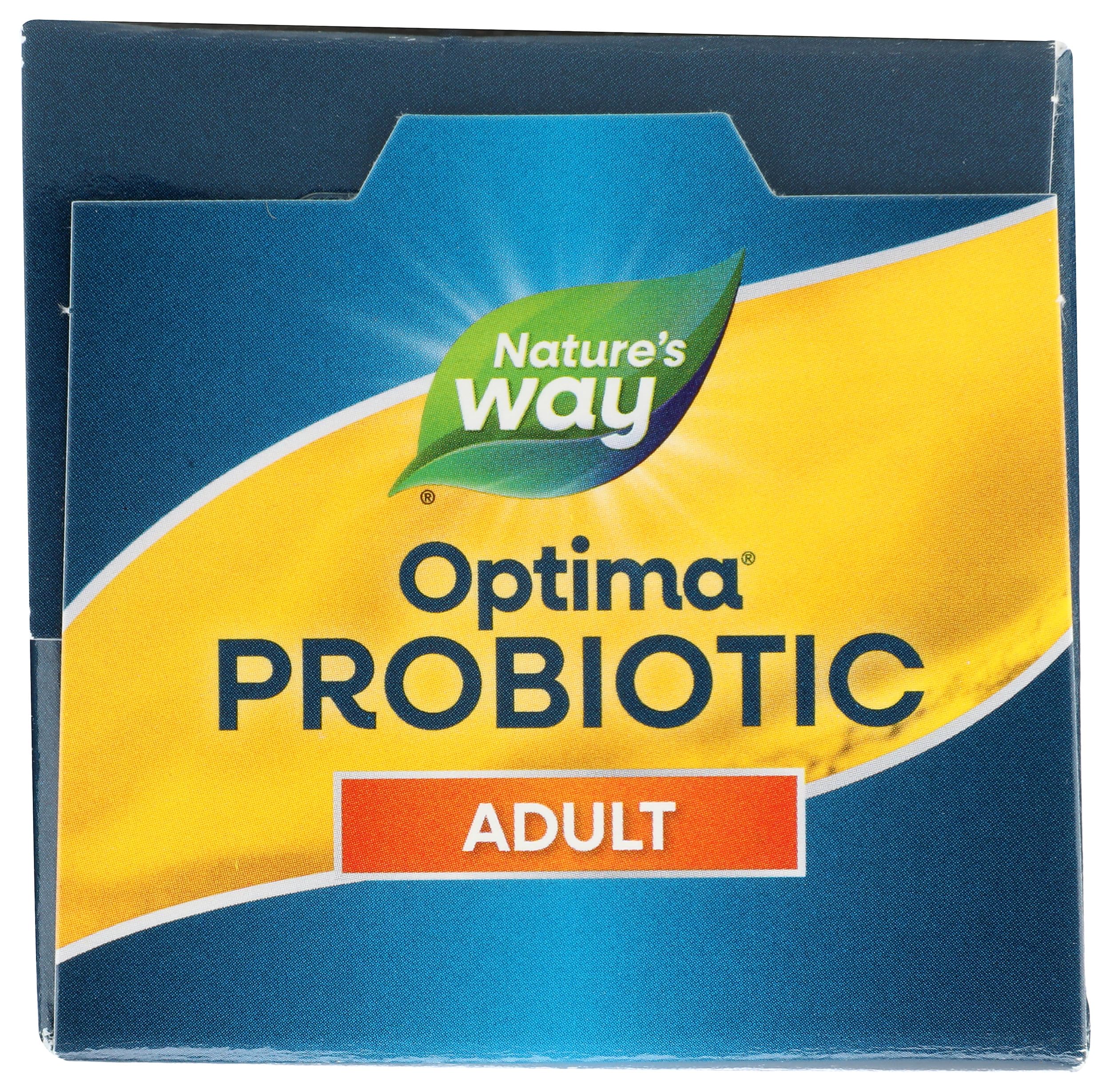 Nature's Way Fortify Optima prebiotic sources display blue agave and chicory fibers.