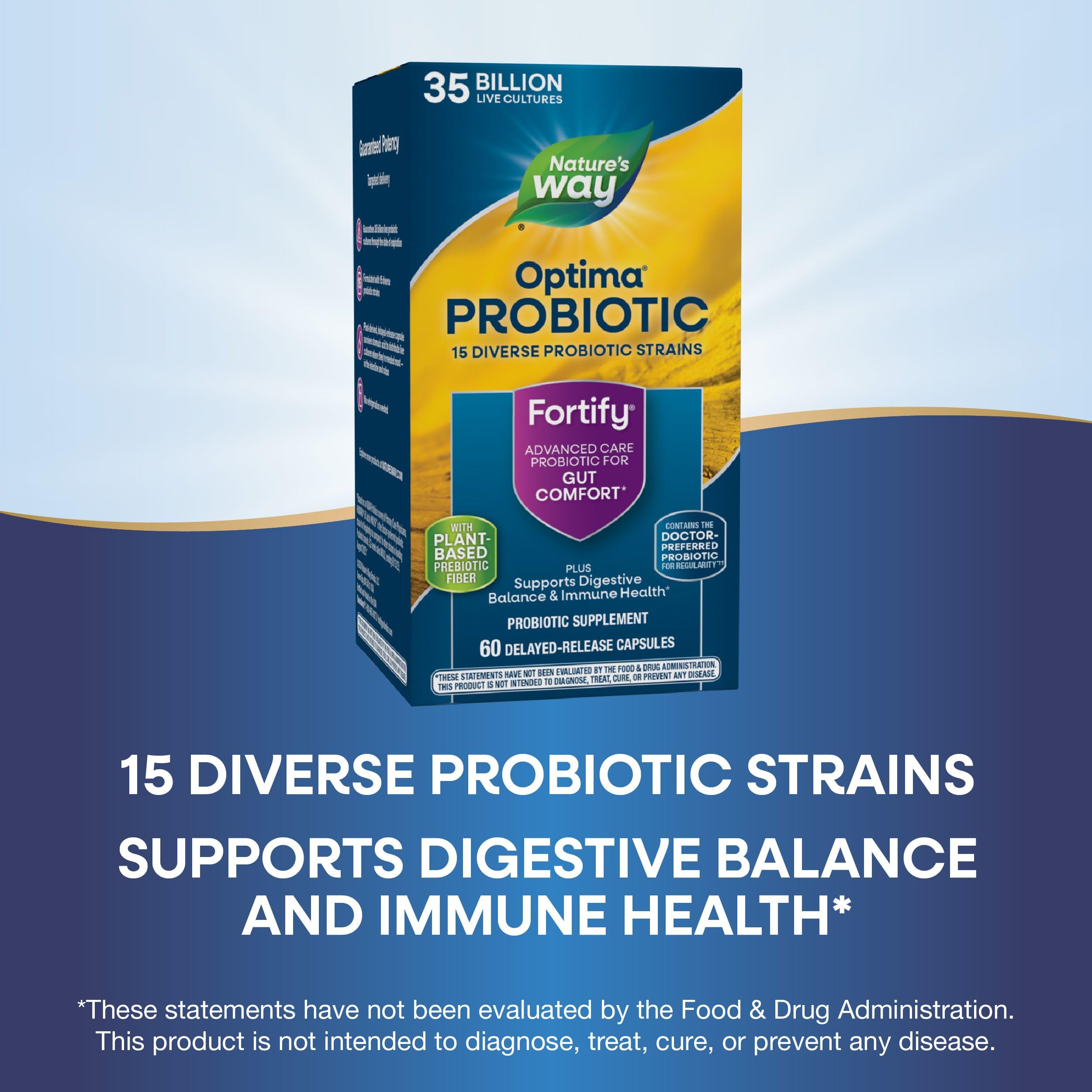 No refrigeration required supports on-the-go usage and travel