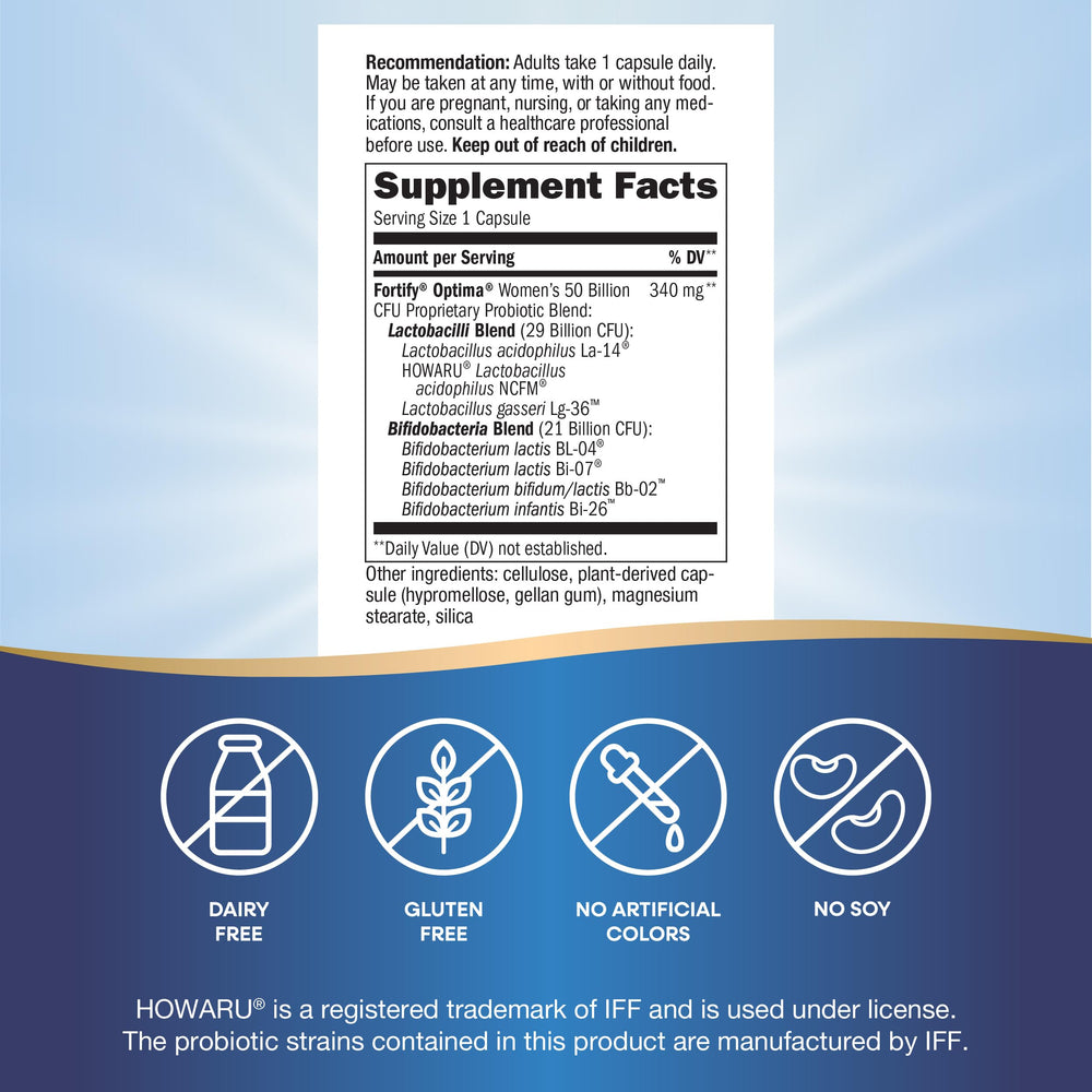 7-strains graphic illustrating diverse probiotic mix for balanced gut flora.