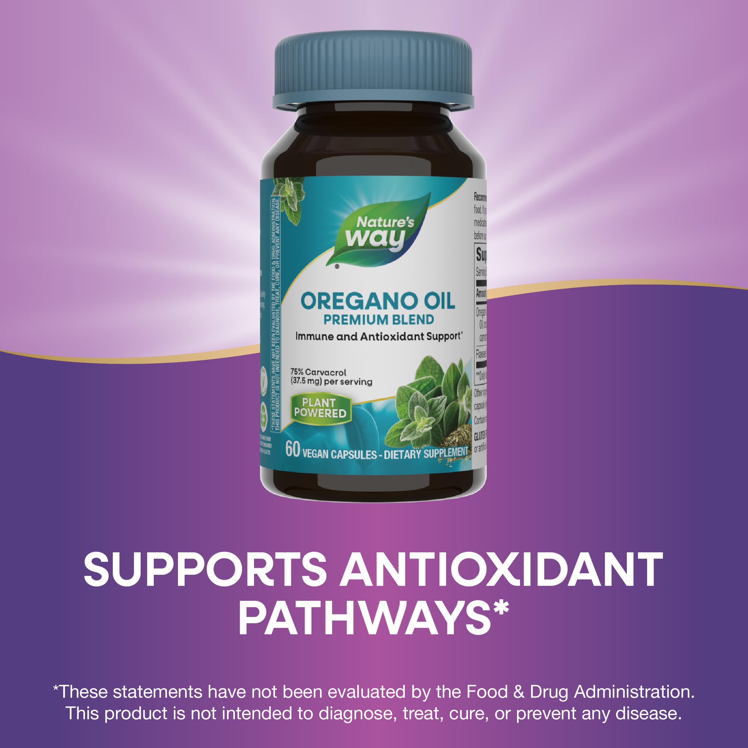 Nature's Way gluten-free dietary supplement with no artificial flavors