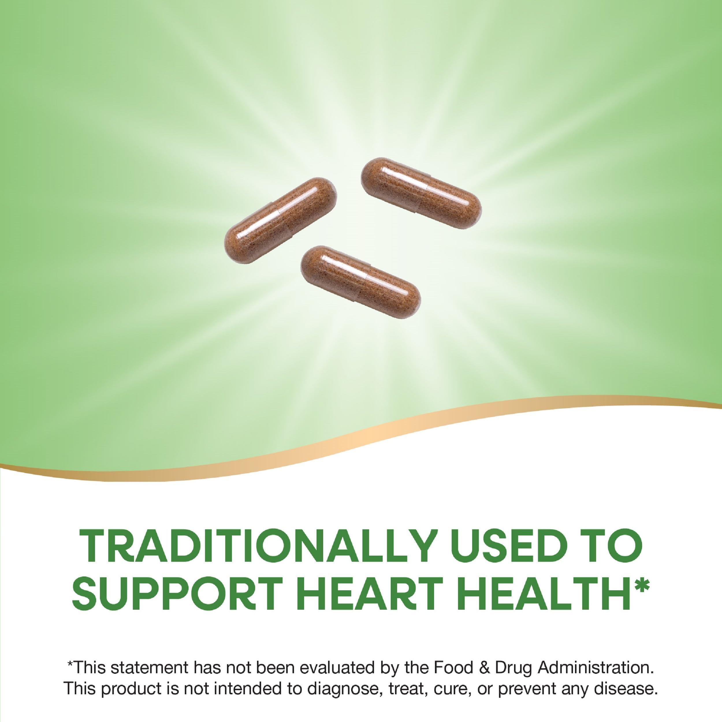 Nature's Way gluten-free label on packaging for clean ingredients.