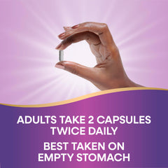 Nature's Way ingredients show calcium, phosphorus, magnesium per serving.