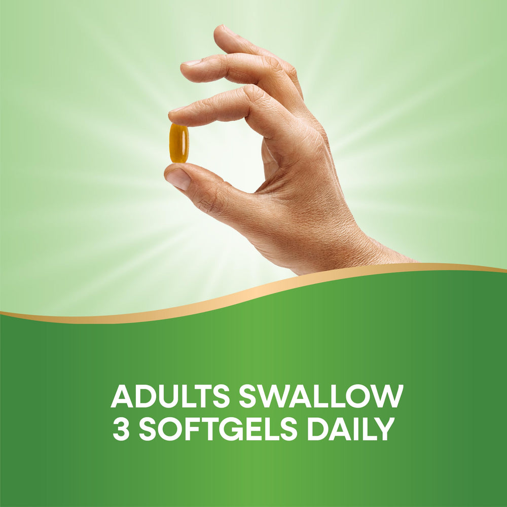 Vitamin E content in Nature’s Way Mega 3/6/9 serving