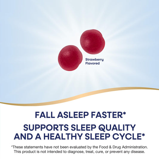 Nature's Way Melatonin Gummies serving shows two gummies per dose