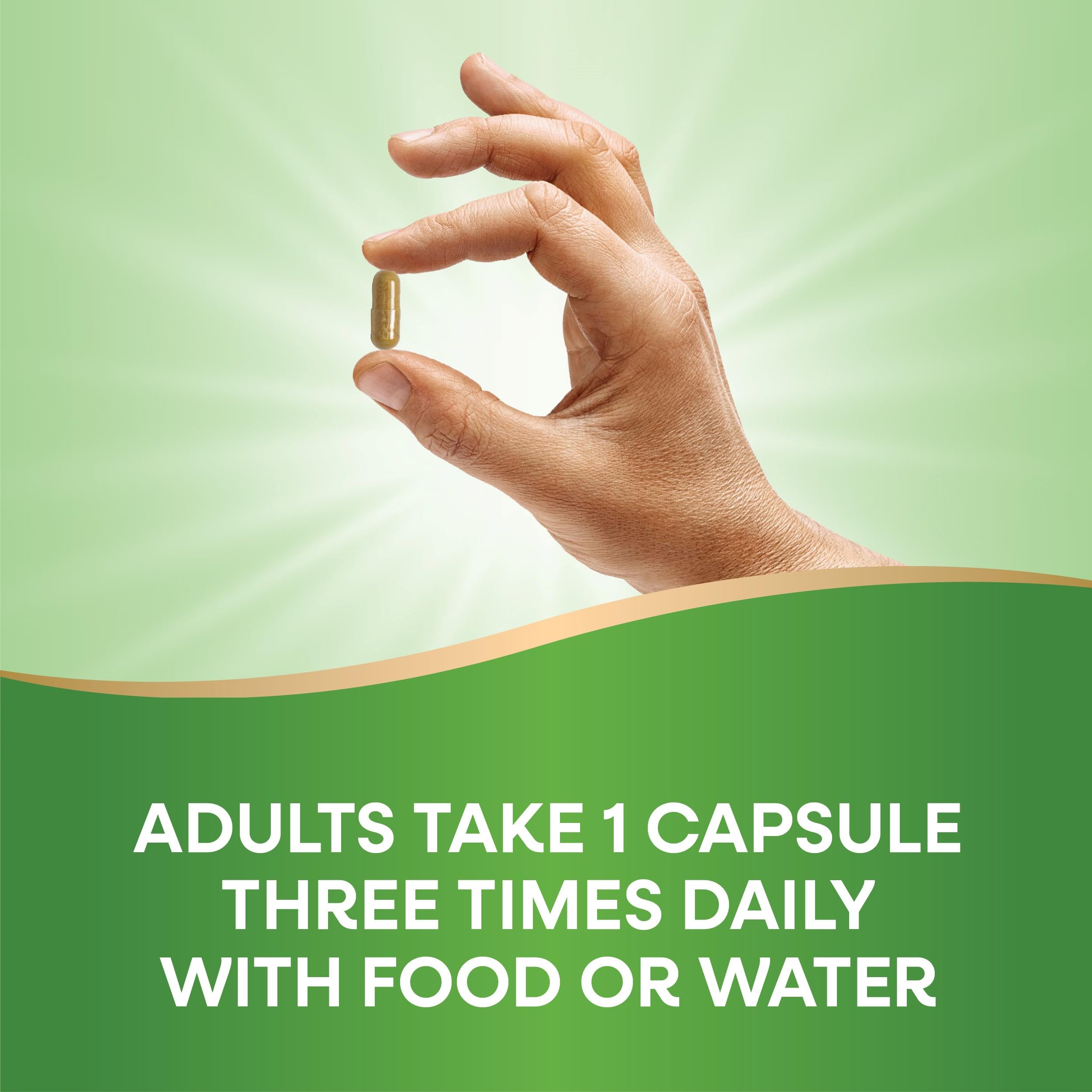 Seed extract visual implies standardized potency for routine supplementation.