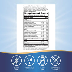 Nature's Way Myo-Tone tablets close-up highlighting magnesium and B vitamins.