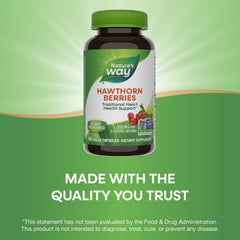 Nature's Way Non-GMO Project Verified badge signals transparency.