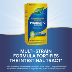 Health scene with Nature's Way Primadophilus Reuteri suggesting digestive support
