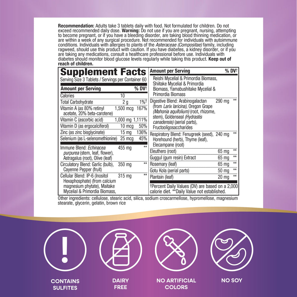 Nature's Way SystemWell circulatory blend bottle highlighting multi-system wellness
