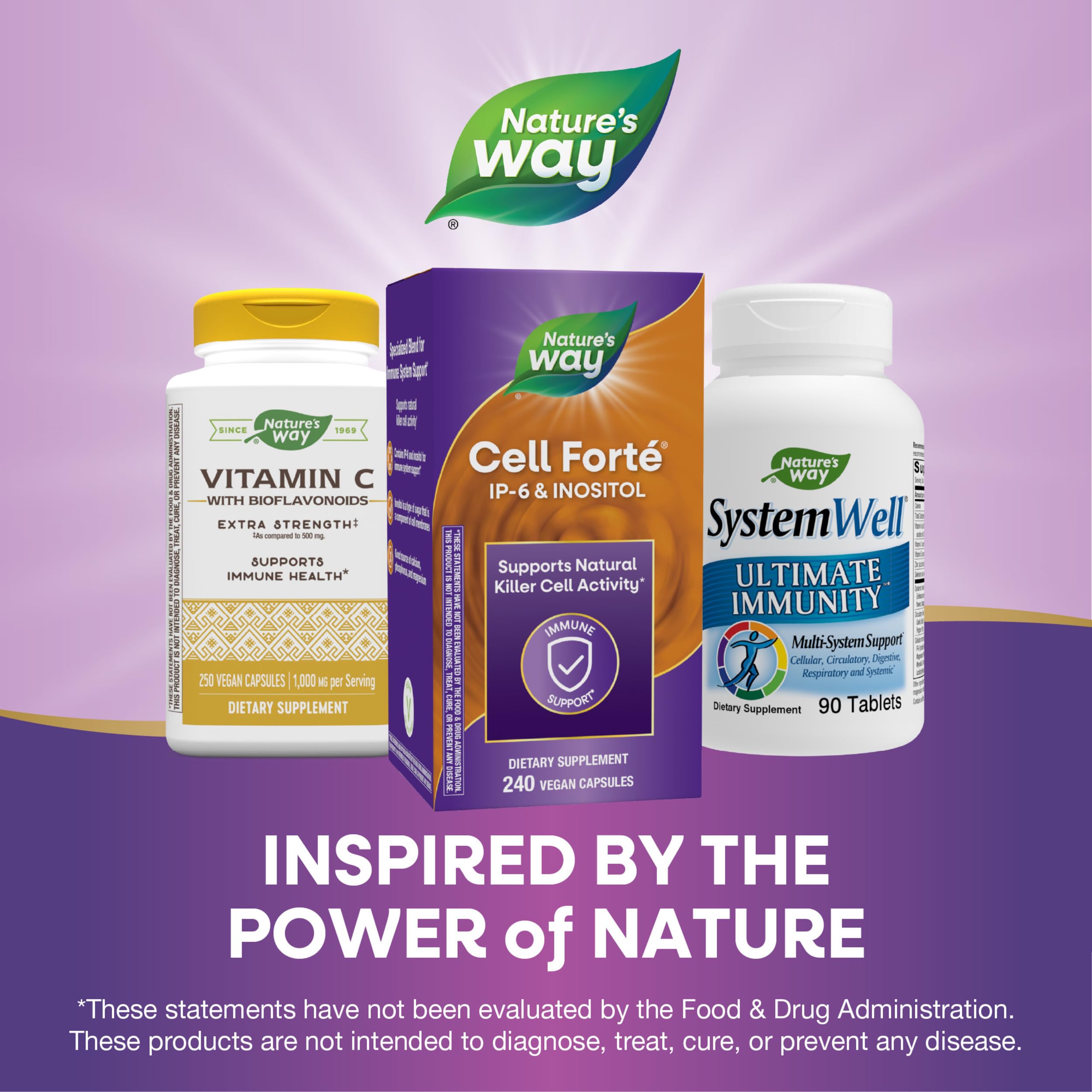 Two capsules daily dosage promotes consistent immune support.