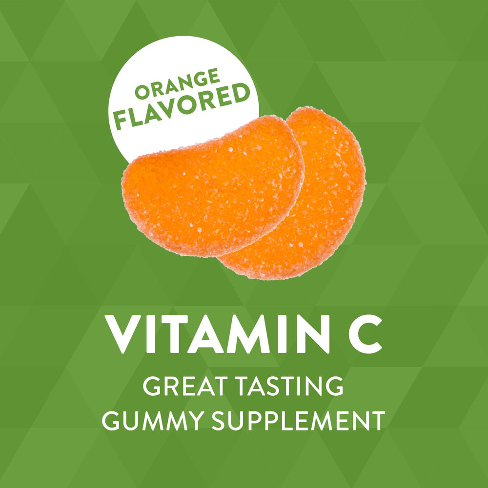 Nature's Way Vitamin C Gummies deliver 250 mg per serving for daily resilience.