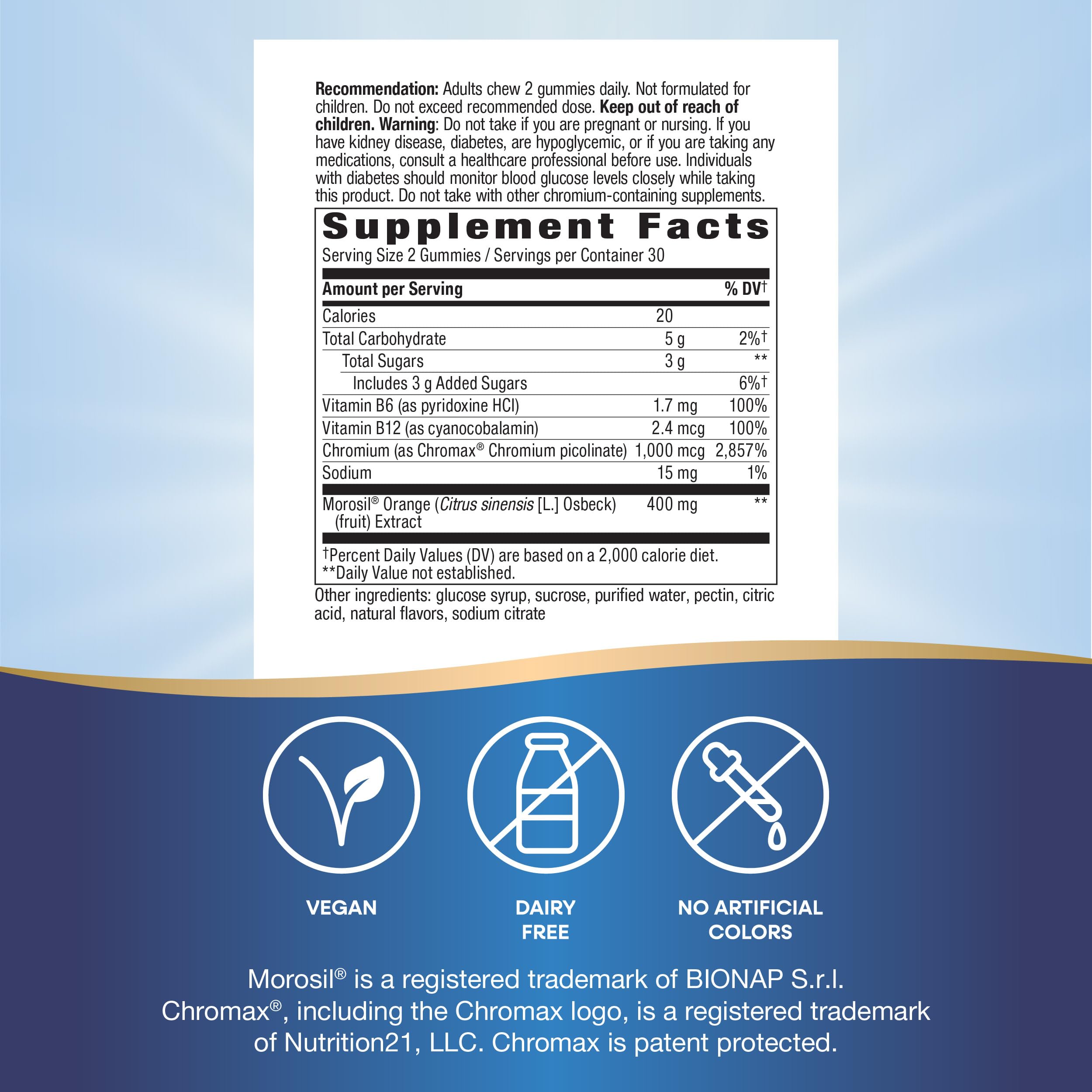 Nature's Way Weight Manager Gummy provides B6 and B12 for energy metabolism