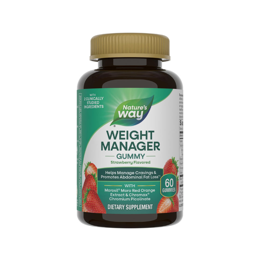 Nature's Way Weight Manager Gummy helps curb cravings during busy days