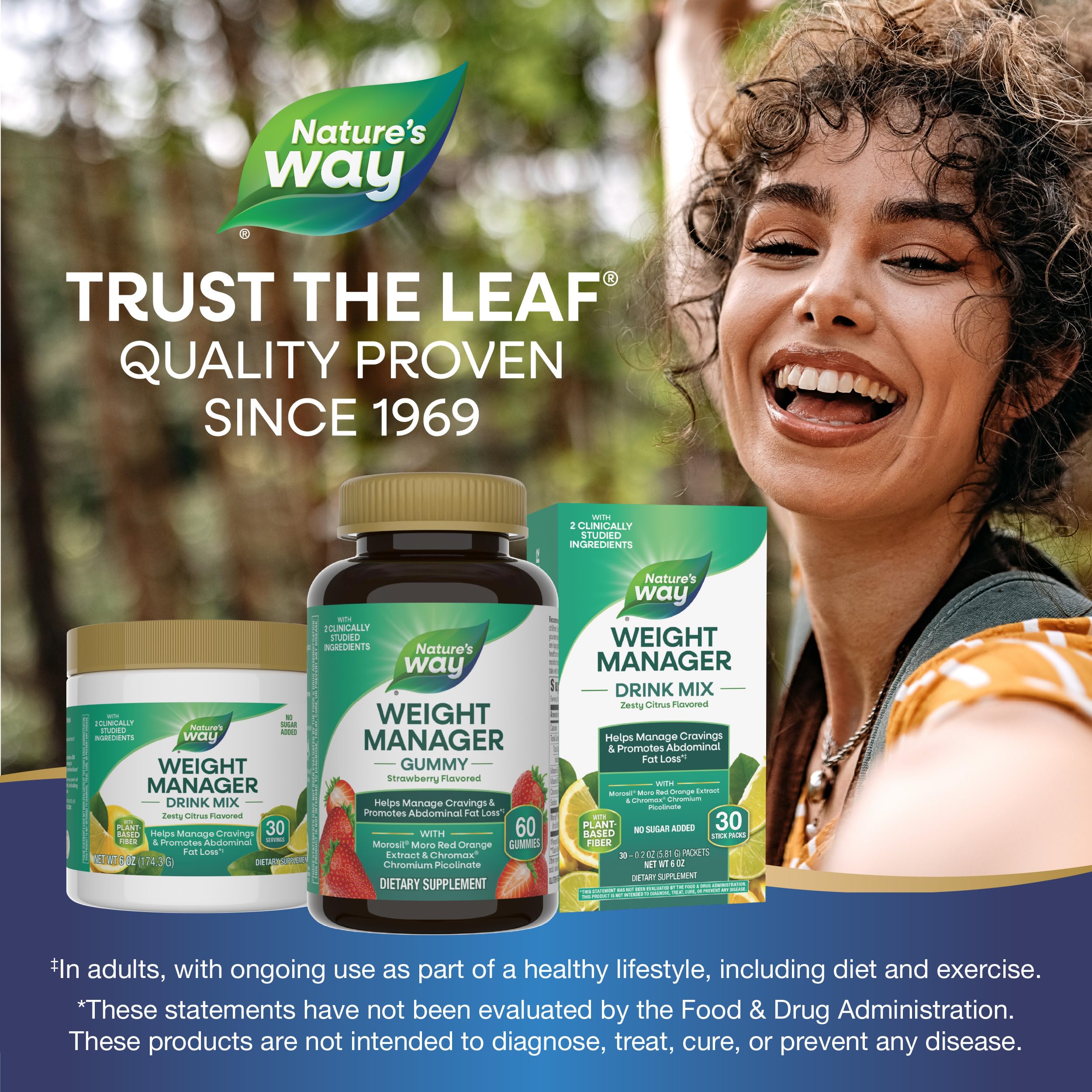 Nature's Way Weight Manager Gummy is gluten free and dairy-free