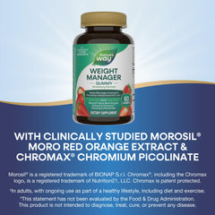 Nature's Way Weight Manager Gummy with Morosil and Chromax