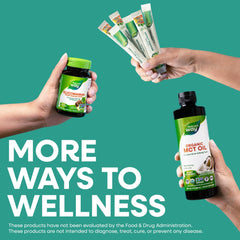 Nature’s Way Weight Manager packets dissolving in water for an easy daily routine.