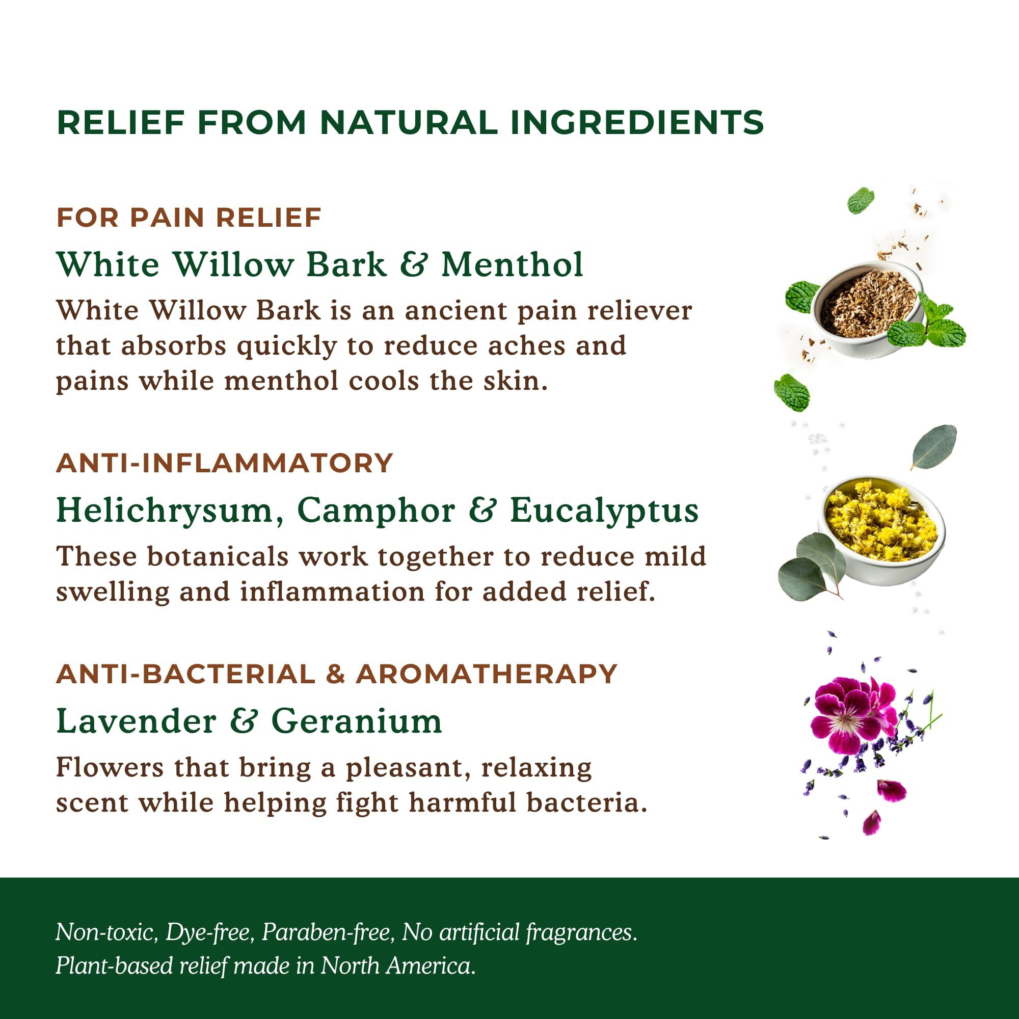 Nature's Willow Willow Balm being applied to a shoulder for targeted relief