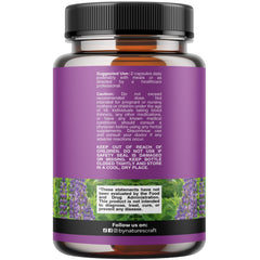Natures Craft Maca Root Capsules close-up highlighting natural energy support.