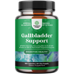 Nature's Craft Ox Bile Salts bottle for digestive support.