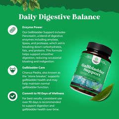 Nature's Craft pancreatic enzymes capsules ready for digestion support.