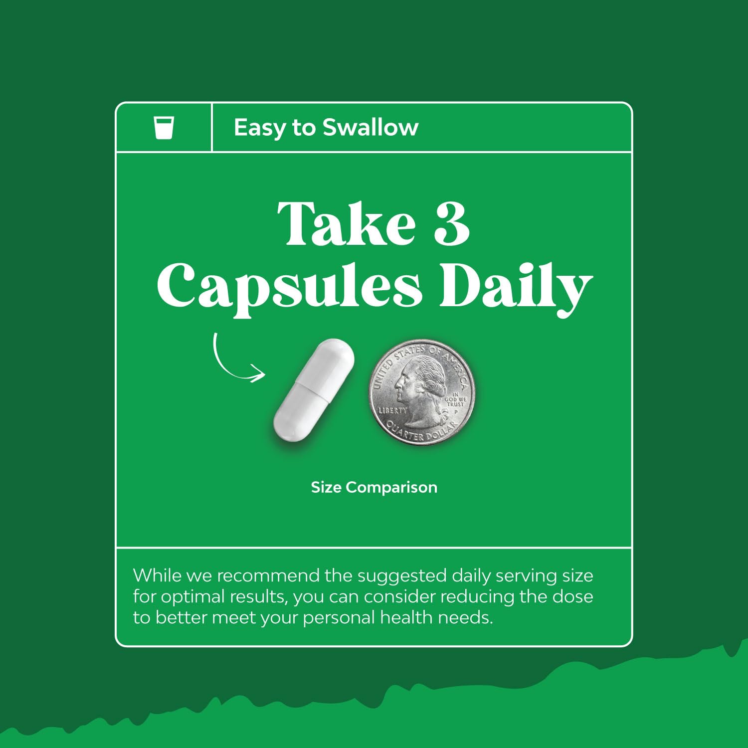 Nature's Craft usage tips card outlines simple daily routine.