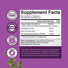 Natures Craft Vitex Berry Capsules close-up for cycle support and mood balance.