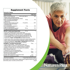 NaturesPlus AgeLoss Eye Support lutein focus indicating carotenoids for eyes