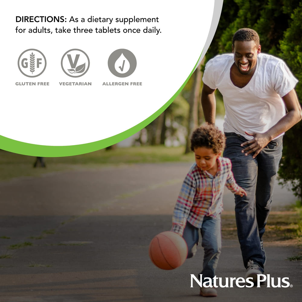 NaturesPlus AgeLoss ingredients label showing OptiRenal blend and antioxidants