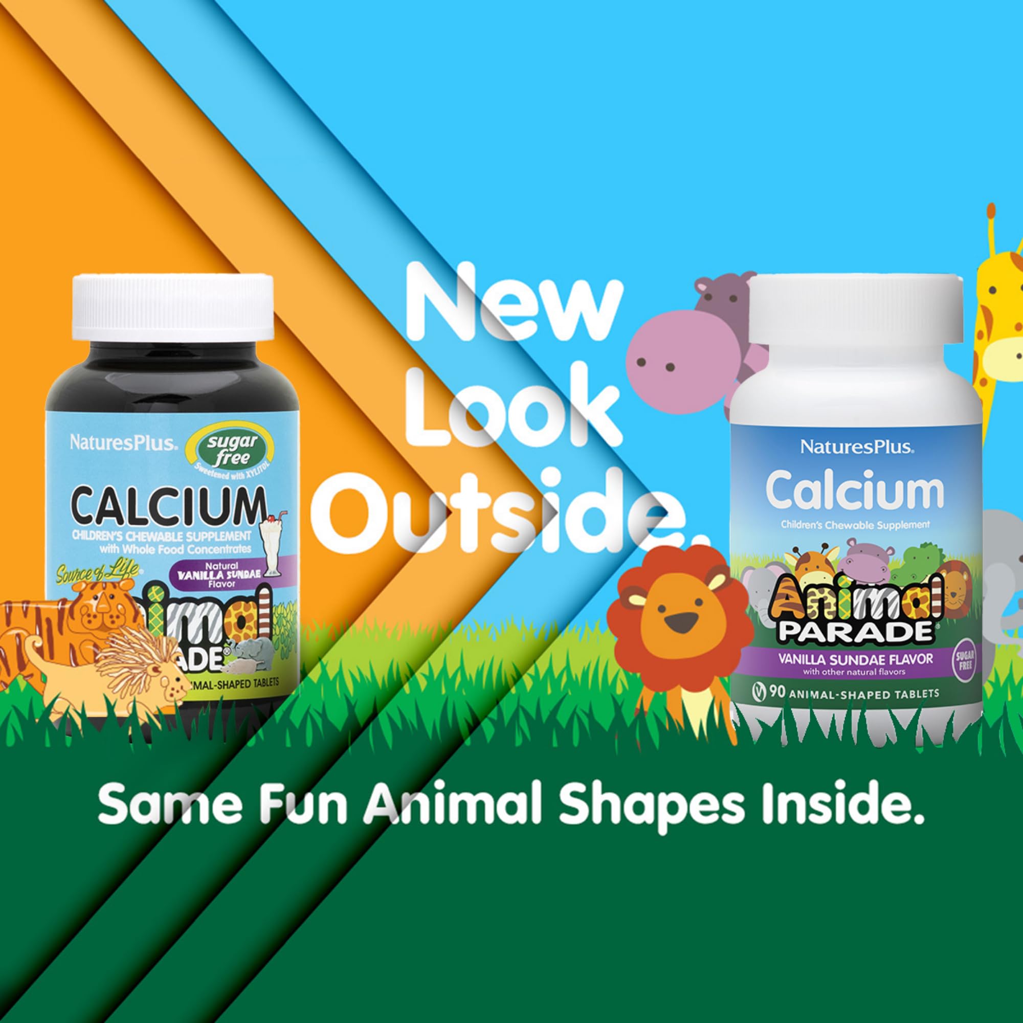 Bright animal-shaped chews enhance daily calcium intake for kids