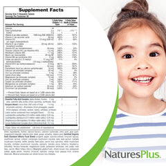 NaturesPlus Animal Parade animal shapes make vitamins engaging for kids