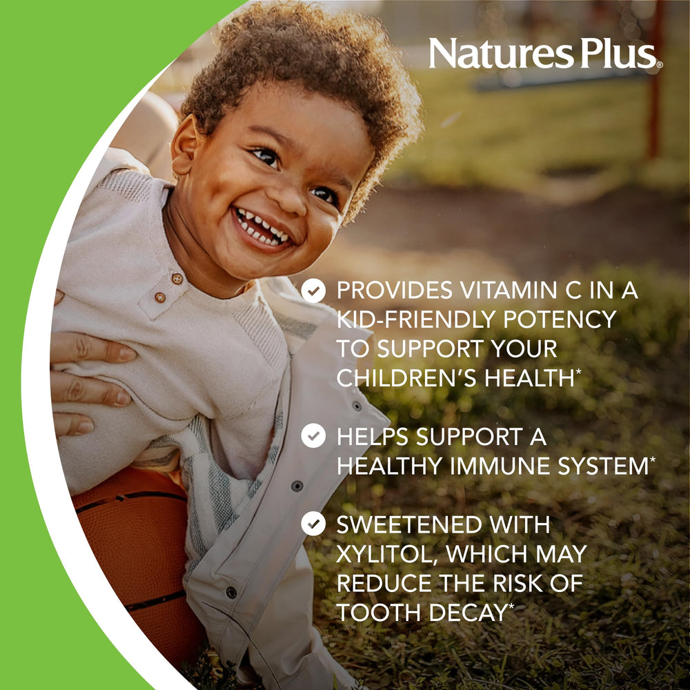 Gluten-free, hypoallergenic Nature's Plus Animal Parade Gold formula for kids