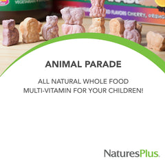 NaturesPlus MagKidz cherry flavored chewables designed to fit busy family routines