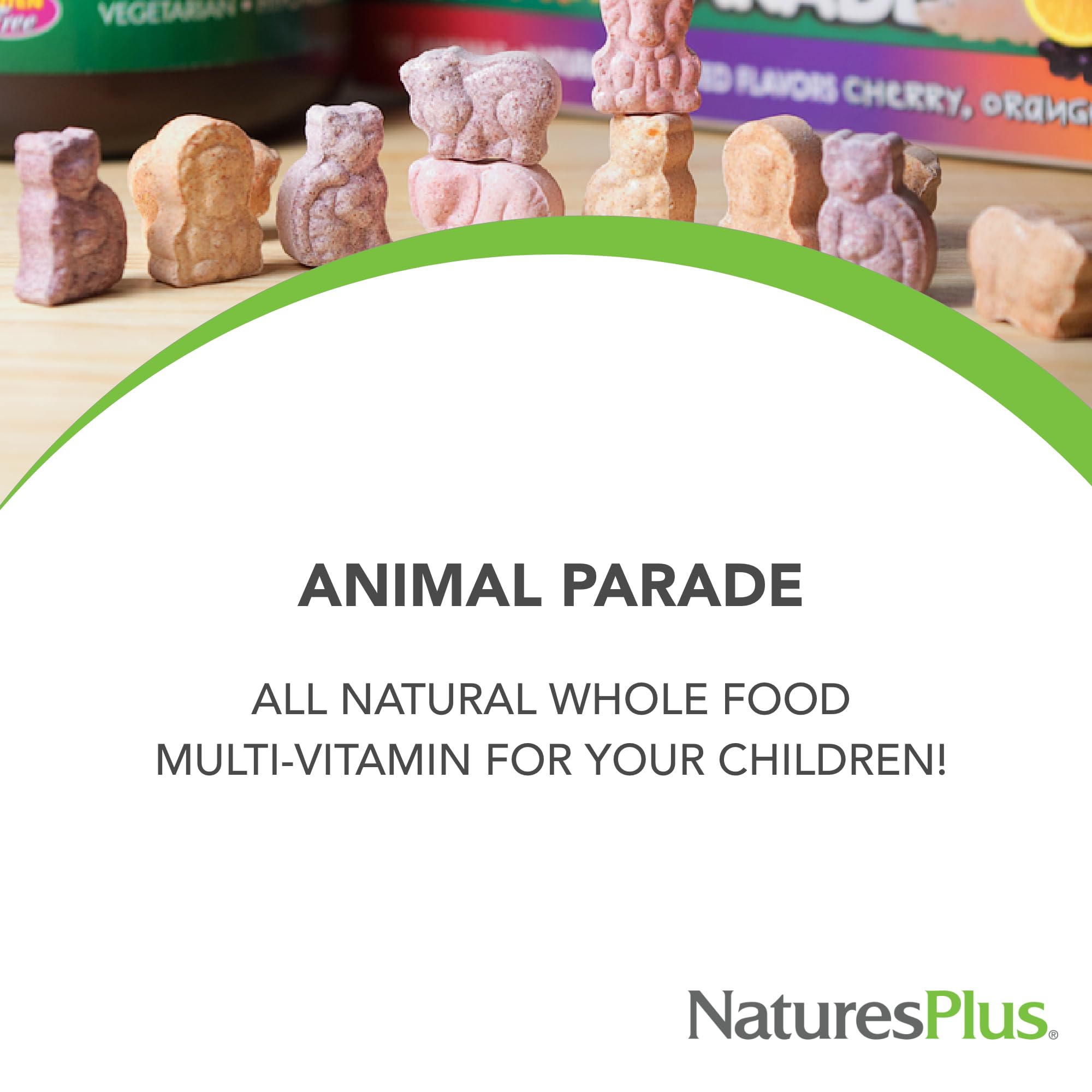 NaturesPlus MagKidz natural cherry flavor makes chewables appealing for kids.