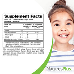NaturesPlus MagKidz non-GMO vegan gluten-free formulation for kids