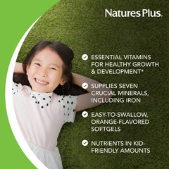NaturesPlus Vita-Gels gluten-free formula with balanced nutrients