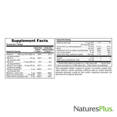 NaturesPlus Vita-Gels vitamin mineral profile supports growing children