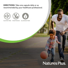 NaturesPlus DGL capsules showing uniform potency and consistent strength.
