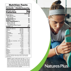 NaturesPlus Energy Shake new packaging design signals consistent quality