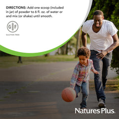 NaturesPlus FRUITEIN morning routine—quick nutrition on the go.